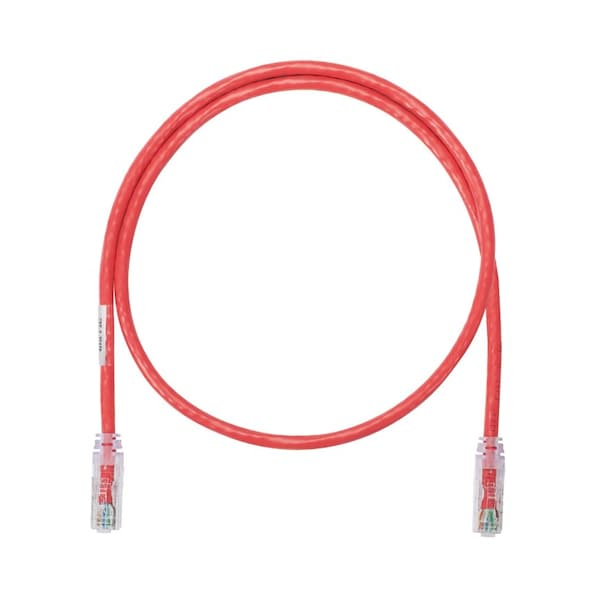 Copper Patch Cord, Category 6, Red Ut (10 Pack), 10PK